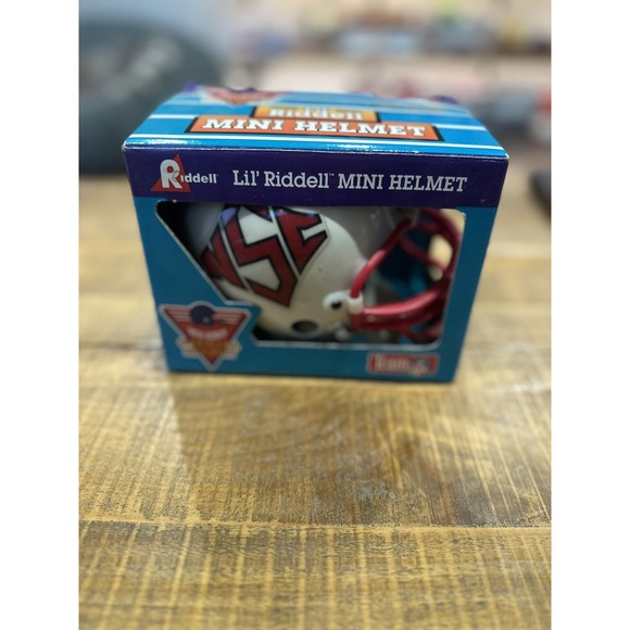 Vintage Lil' Riddell Mini Helmet NSC New In Box - Picture 1 of 5
